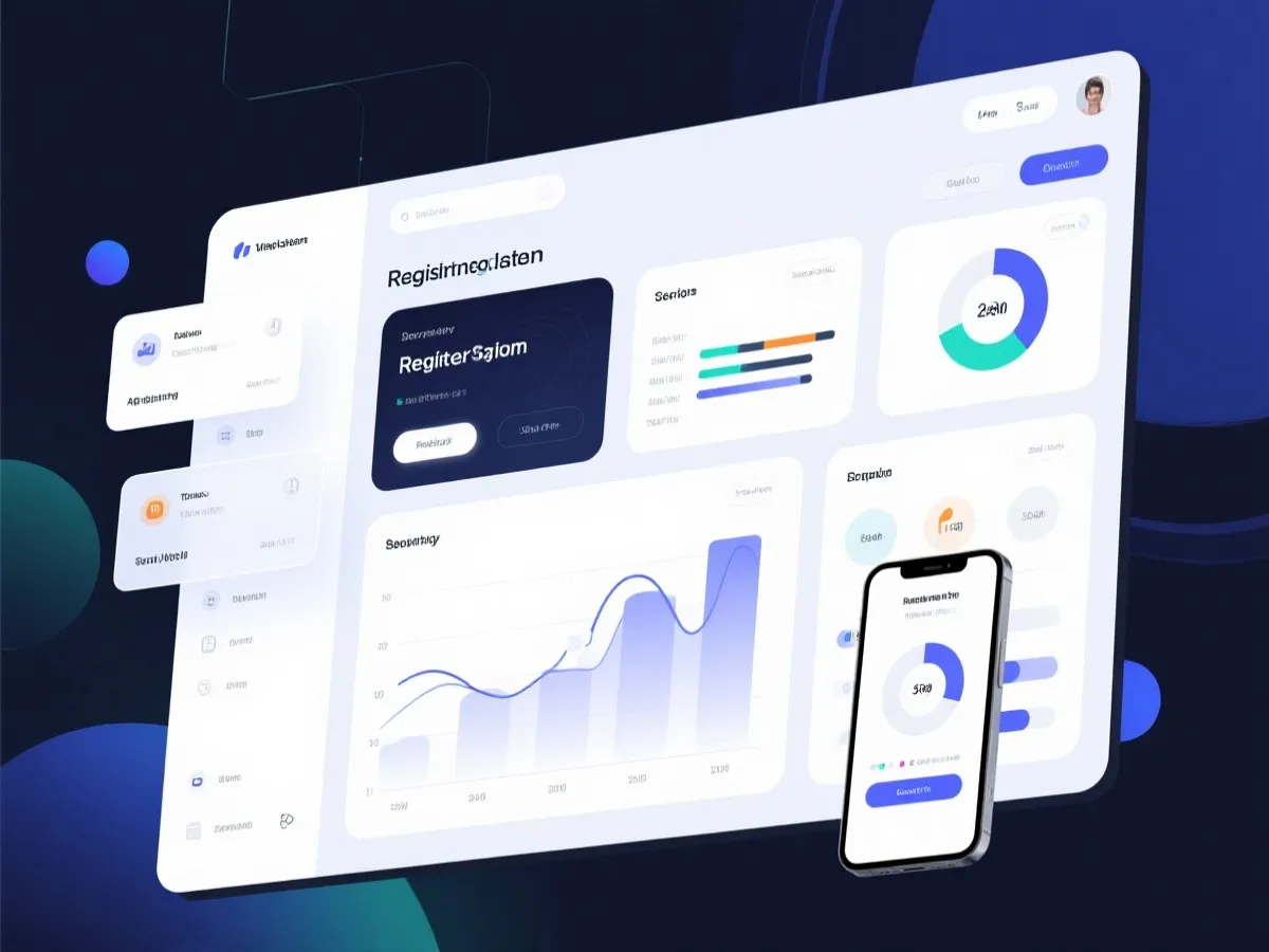 澳洲幸运8官方注册与安全登录界面示意图